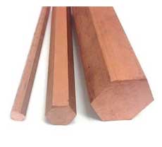 Higher Conductivity Copper Hex Bar