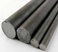 Alloy Black Round Bar