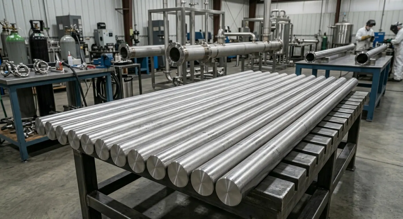 ASTM A276 AISI 316L Stainless Steel Round Bars manufacturer supplier and stockist in India Pan India – UNS S31603 SS 316L Round Bar by Steel House India